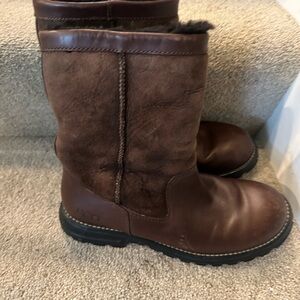 UGG Brown Shearling Boots
